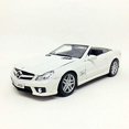 thumbnail image 2 of Maisto 2011 Mercedes SL63 SL 63 AMG Convertible White 1/18 Diecast Model Car, 2 of 5
