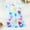 Sky Blue, variant on Toddler Girls Casual Dresses Summer Embroidered Princess Dress With Short Sleeve Casual Kids Dress Girl Beach Sundress Dresses,Size 5-6 Years