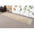 thumbnail image 3 of Bedroom Rug, 2.7x9.2 ft Runner Rugs, Wool Rug, Vintage Rug, Turkish Rug, 3 of 9