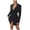 Black, variant on Blazer Dress for Women 2026 Elegant Lapel Long Sleeve Mini Dresses Suit Dress for Women Business Casual Button Down Blazer