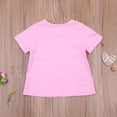 thumbnail image 4 of ITFABS Girl's Summer T-shirt, Children's Cartoon Rabbit Print Cotton Shirt Tops, 4 of 4