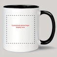 thumbnail image 1 of 1pc, 11oz Both Sides Custom Mug, Personalized Coffee Mug - Design Custom Cup With Custom Photo Text And Logo Novelty Customized Gifts For Men And Women, Valentine's Day, Thanksgiving Day, Birthday, 1 of 8