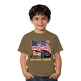 thumbnail image 3 of Tiijoy Boys 4th of July T-Shirt America's 250th Short Sleeve Crewneck T-Shirt, Sizes 1-13, 3 of 3