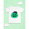 thumbnail image 3 of Green Wicked Pumpkin T-Shirt Infant -Rose Khan Designs,  6 Months, 3 of 4