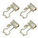 thumbnail image 3 of Clips De Carpeta De Papel De De Milano Dorados, Clip De Almacenamiento De Archivos De Oficina De Larga En Caja De Metal, 15 UDS., 3 of 7