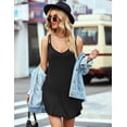 thumbnail image 4 of Ekouaer 2 Pack Nightgowns for Women Racerback Sleeveless Night Shirt Sexy Sleep Dress Spaghetti Strap Sleepwear, 4 of 6