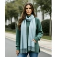 thumbnail image 2 of Goood Times Women's Silk Satin Scarf Fashion Solid Shawl Luxury Satin Shawl Wraps for Ladies, 2 of 5