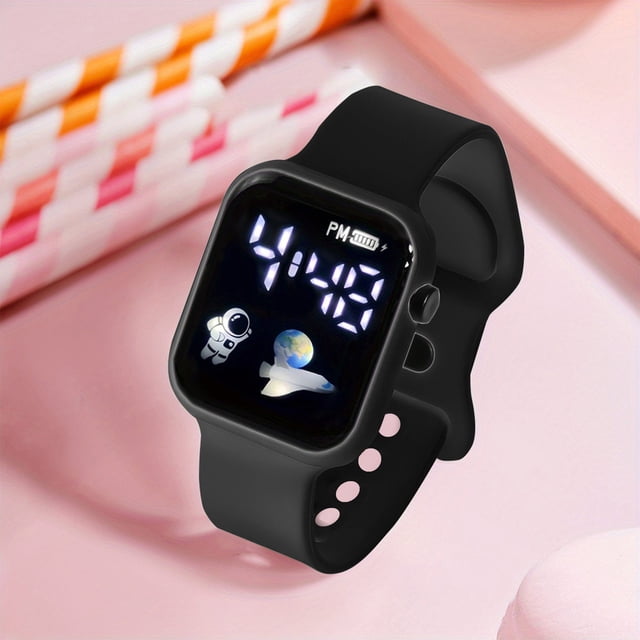 LINMOUA Watch for Kids Children's Watch Suitable For Students' Outdoor Electronic Watches Screen Watch Display Time