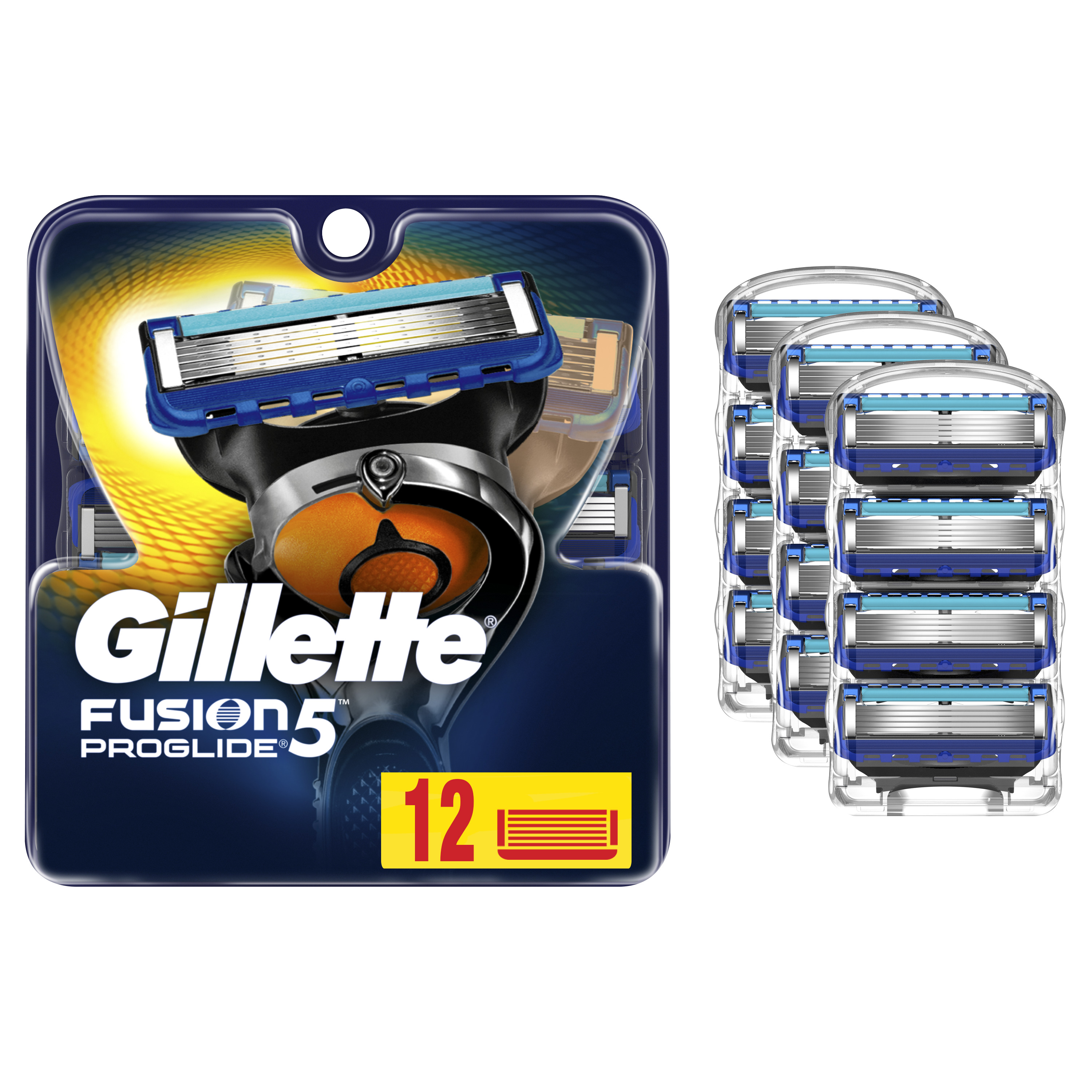 Gillette Fusion5 ProGlide Men's Razor Blades 12 Refills - image 5 of 9