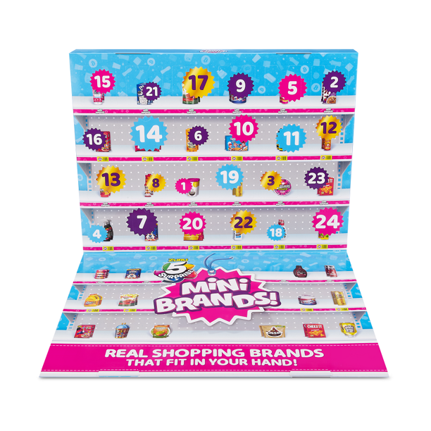 5-surprise-mini-brands-series-4-limited-edition-advent-calendar-with-6-exclusive-minis-by-zuru-walmart-com