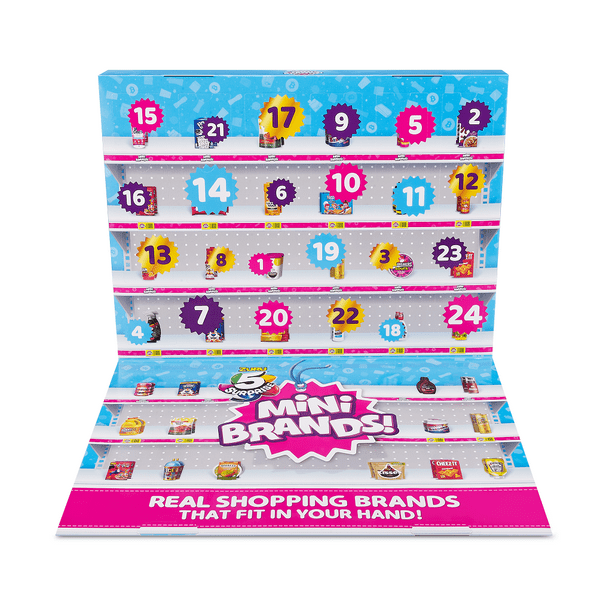 5 Surprise Mini Brands Series 4 Limited Edition Advent Calendar with 6 Exclusive Minis by ZURU - Walmart.com 5-surprise-mini-brands-series-4-limited-edition-advent-calendar-with-6-exclusive-minis-by-zuru-walmart-com