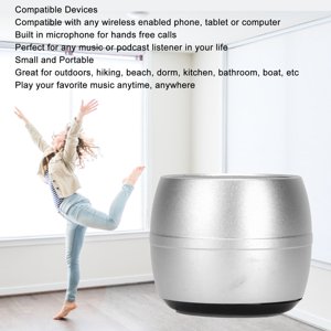 Mini Haut-parleur sans fil,Mini Haut-parleur Bluetooth IP67 Mini Haut-parleur de douche Portable sans fil Haut-Parleur Exceptionnel