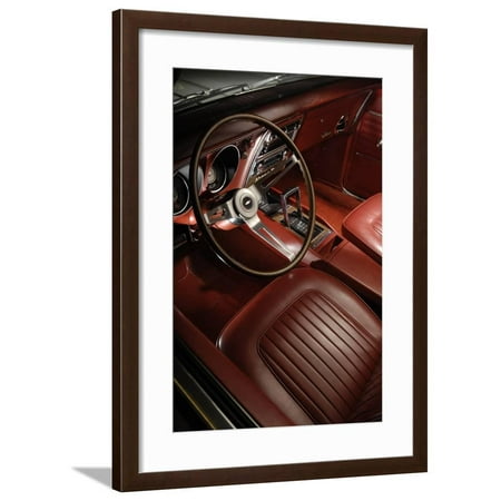 - Chevrolet Camaro 327 rally sport Convertible 1968 Framed Print Wall Art By Simon Clay