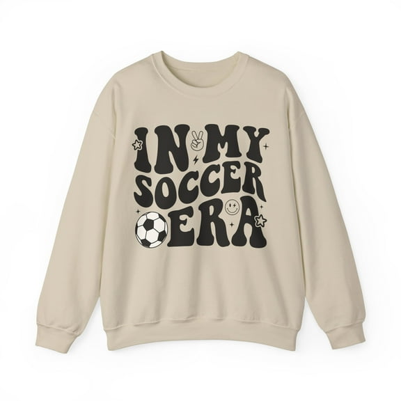Retro Groovy In My Soccer Era Sweatshirt