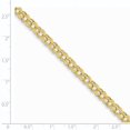 thumbnail image 2 of 14K Yellow Gold Lite 5mm Double Link Charm Bracelet, 2 of 2
