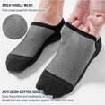 thumbnail image 6 of Outfmvch Athletic Socks Men Men Socks Ankle Summer Hiking Socks Athletic Socks High Socks Women Sports Socks for Women Black L, 6 of 7