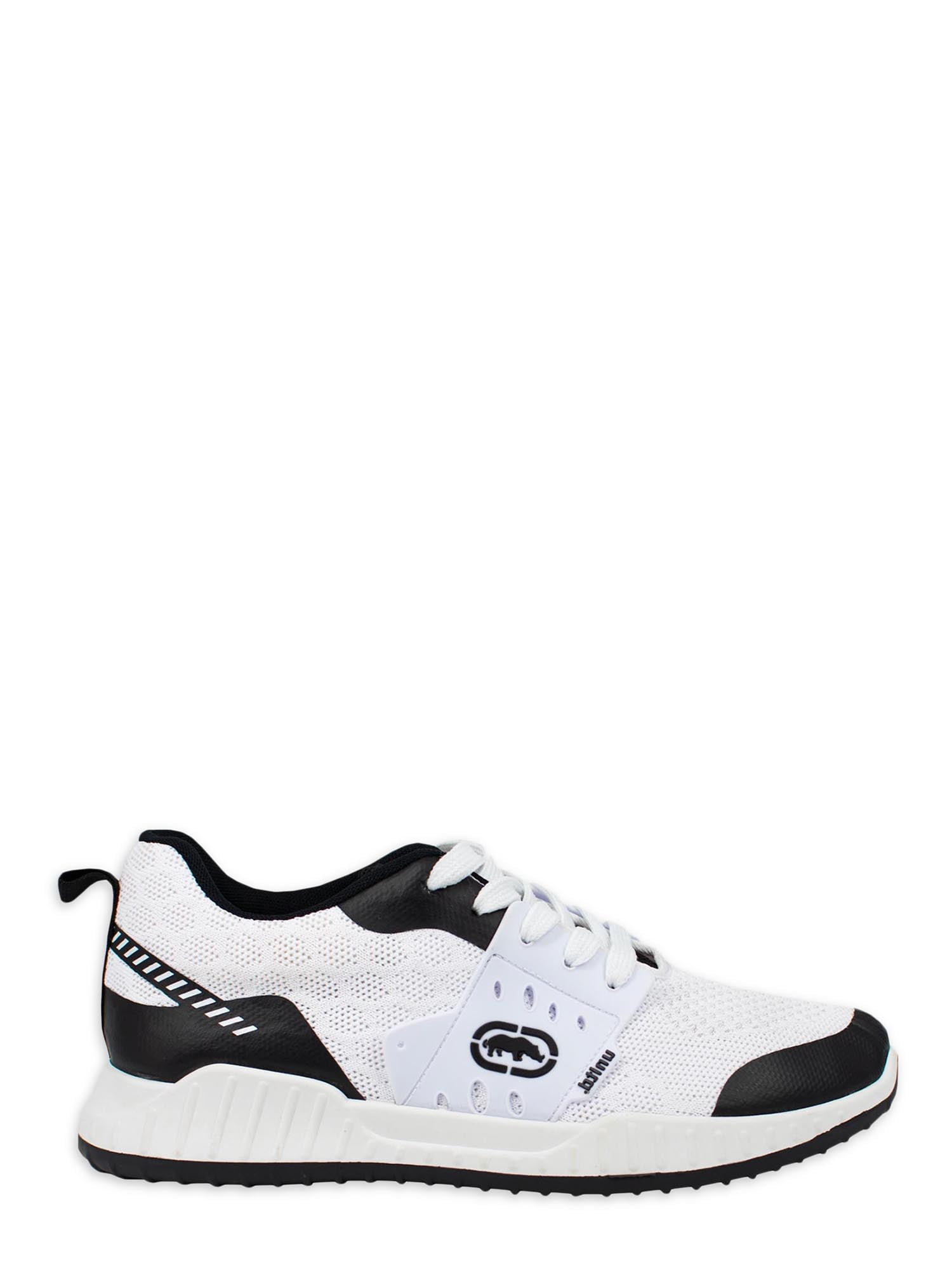 Ecko Unltd Men's Lace-Ups Sneaker, Medium & Lace-Up & Round Toe White, 9