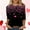 Black2, variant on Valentines Womens 3/4 Sleeve Shirts Heart Graphic Crew Neck Tops Casual Cute Pattern Comfy Tee Festival Funny Soft Fashion Stylish T Shirt Gift for Women