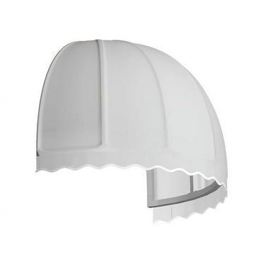 Awntech RB4-US-W 4.38 ft. Bostonian Window & Entry Awning, Off White - 33.25 x 26.25 in.