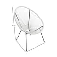 thumbnail image 2 of Ilios INNOVA Silla Estilo Acapulco con Estructura de Acero y Diseño Retro Moderno – Ideal para Exterior e Interior, Ergonómica y Fácil de Limpiar, 2 of 9