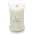 thumbnail image 2 of Woodwick - White Teak Large Hourglass Candle, 2 of 10