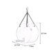 thumbnail image 3 of Alimentador de jaula de pájaros Contenedor de comida de pájaro transparente Acrílico Decoración de jardín divertida Hugtrwg Para estrenar, 3 of 9