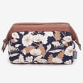 thumbnail image 1 of Bolsa de maquillaje, elegante y espaciosa bolsa de cosméticos para bolso, bolsa de viaje, bolsa de artículos de tocador resistente al agua, estilo 4, 1 of 6