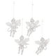 thumbnail image 4 of 4x decoraciones colgantes de Navidad adornos de Ángel colgantes acrílicos transparentes decorativos para regalos de fiesta, apartamento y hogar, 4 of 9