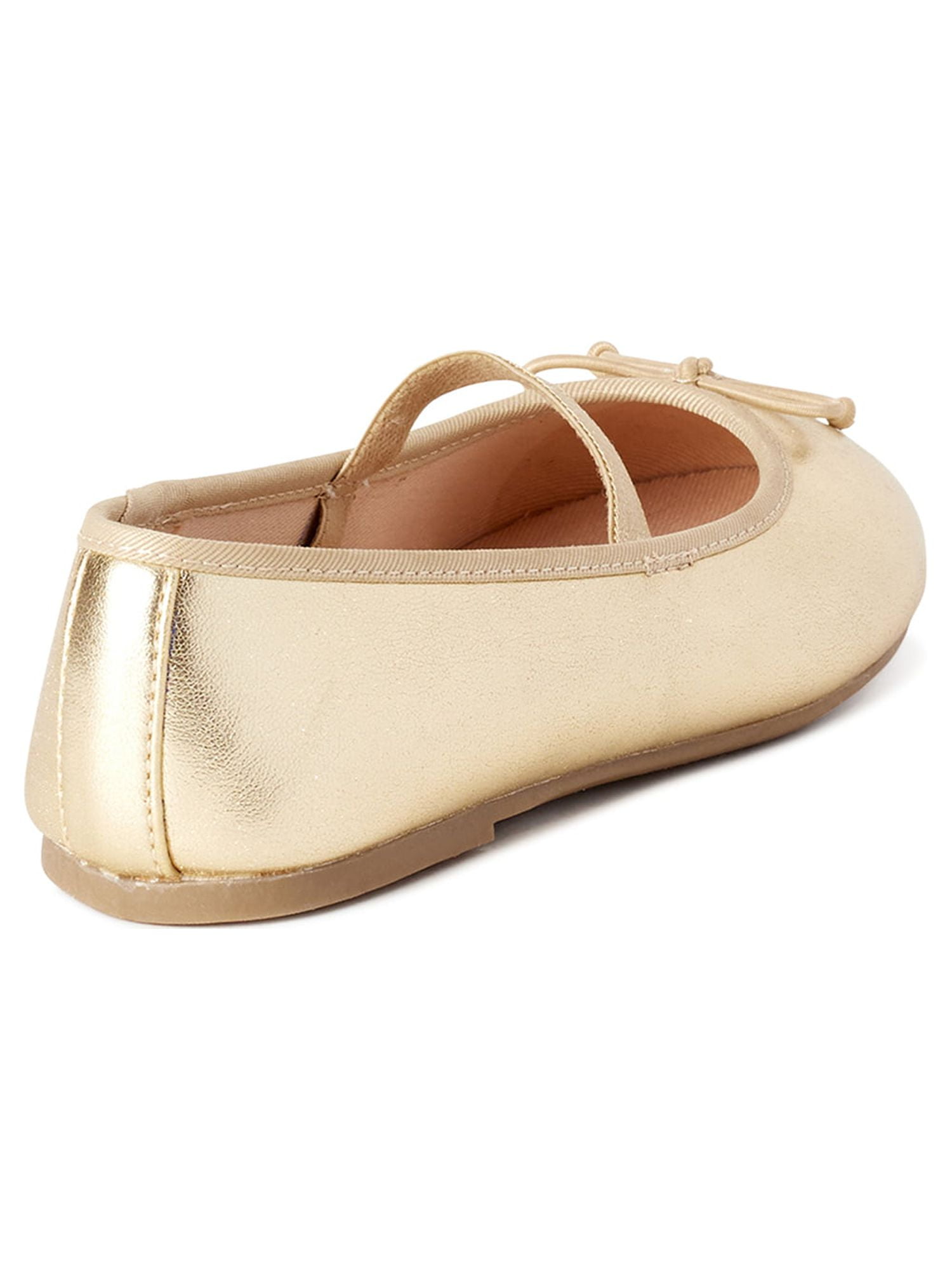 Wonder Nation Girls' Shoes Ballet Flats Gold Size 12