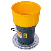 25L Grain Mill Grinder Electric Corn Grinder, Grain mills Mill Flour Mills Molino de Maiz, Farm Home Electric Grinder for Corn Grain Feed, Wheat Grinder with 5 Grinder Sieves+1Wrench