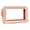 Pink, variant on Clear Makeup Bag Small, TSA Approved Portable Toiletry Bag with Zipper Cosmetic Travel Bag Makeup Organizer Case Mini Makeup Pouch for Purse Car Organizer Bag for Women Men