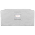 thumbnail image 1 of Real Flame Baltic 37" Square Fire Pit Protective Cover in Light Gray, 1 of 3