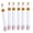 Gold, variant on 6 Pcs Paint Marker Oil Based Paint Pen Quick-Drying Glass Pen Gold Permanent Marker for Wood Metal