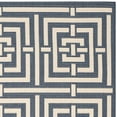 thumbnail image 2 of Safavieh Courtyard Navy Indoor Outdoor Rug - Runner 2'7" x 5', 2 of 4