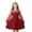 Red, variant on Teen Christmas Dress Long Sleeve Crew Neck A-Line Winter Dresses Christmas Outfits Size 12-13 Years Girls Clothes