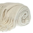 thumbnail image 3 of Luxury  White Handloomed Throw Blanket, 3 of 4