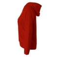 thumbnail image 3 of A4 Tech Fleece Hoodie For Women in Scarlet | NW4245, 3 of 3