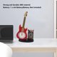 thumbnail image 3 of Reloj De Escritorio Vintage, Función De Sacapuntas, Base Estable, Despertador Mecánico, Forma De Guitarra, Números Grandes Para Oficina, 3 of 7