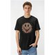 thumbnail image 1 of Men's Fashion Cartoon Smile Face Print Crew Neck Short Sleeve T-shirt, Casual Graphic Tees Pajama Loungewear Top For Summer, 1 of 6