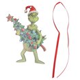 thumbnail image 2 of Decoración navideña, colgante de monstruo de pelo verde, adorno navideño, colgante de monstruo verde, calidad superior, 2 of 13