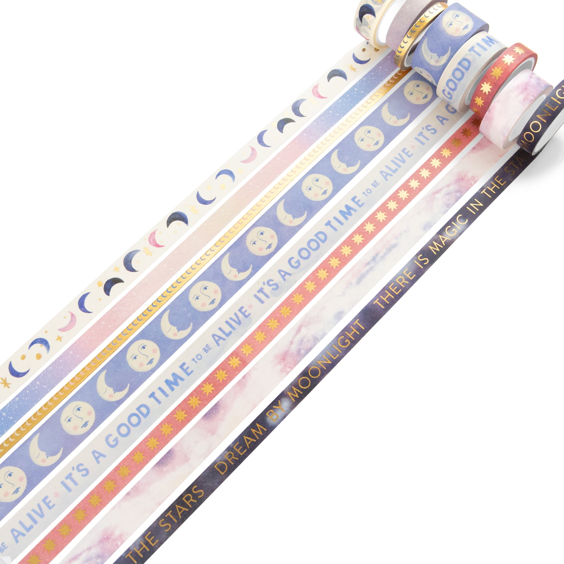 Recollections Orion's Belt Crafting Washi Tape Tube, 12 Packs: 8 ct. (96 total)