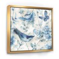 thumbnail image 1 of Indigold Cottage d'Oiseaux Famille II - Toile Encadrée de Ferme, 1 of 3