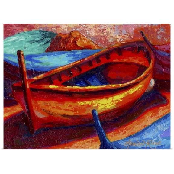 Great BIG Canvas | Rolled Marion Rose Poster Print entitled Old Soul