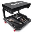 thumbnail image 1 of Biltek Creeper Seat Mechanics Rolling Work Stool Chair Auto Work Shop Garage Gear Tray, 1 of 8