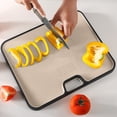thumbnail image 1 of Tabla De Cortar Portátil De Plástico Con Ranura Para Jugos Y Base Antideslizante, Apta Para Lavavajillas Y Fácil De Limpiar Para Preparar Comidas, Ideal Para La Cocina Del Hogar.,Vsgery, 1 of 6