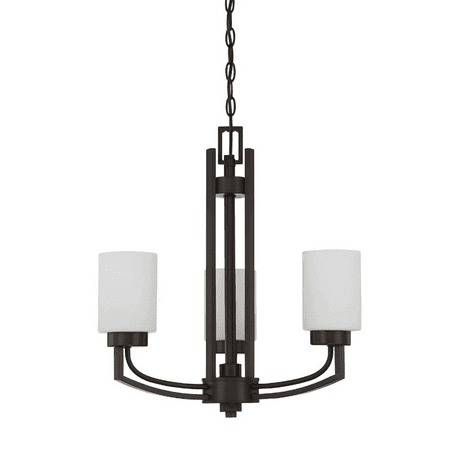Sunset Lighting - F22004-64 - Three Light Chandelier - Hadley Provincial Bronze