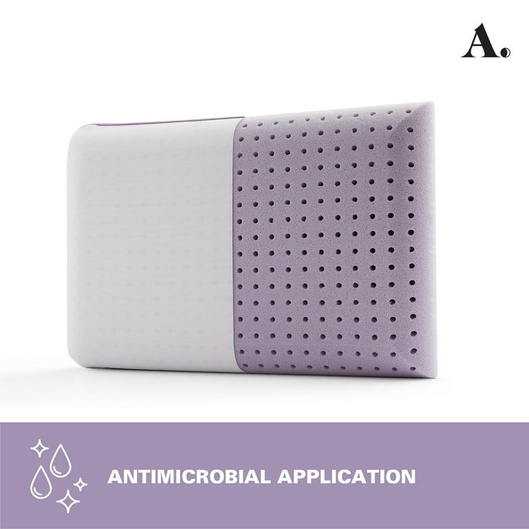 Lavender memory cheap foam pillow