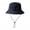 Navy Blue, variant on Sunsanly Waterproof Bucket Rain Hat with Chin Strap Quick Dry Packable Boonie Sun Hat Safari Hat UV Protection-Black