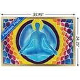 thumbnail image 3 of Yoga - Colorful Wall Poster, 22.375" x 34", Framed, 3 of 5