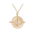 thumbnail image 1 of Joyería - Collar giratorio de reloj de arena mágico de viaje en el tiempo, girador de tiempo, collar de joyería, reloj de arena con convertidor de tiempo, 1 of 5